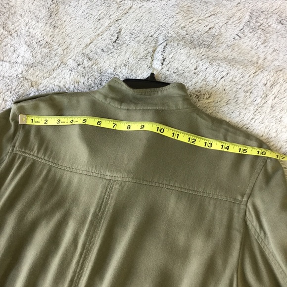 H&M Divided olive army green utility jacket wom 6 - Picture 13 of 13